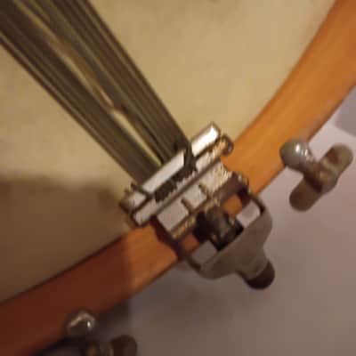 Leedy Rare early parallel strainder snare drum single tension 1910s Bild 9