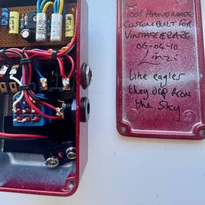 DAM Super Bee Red #73 (2010) – Rare Handbuilt Fuzz – Mint Condition image 9