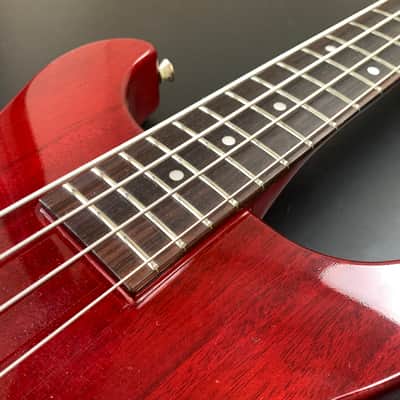 Greco TVB-650 Mahogany 30" Short Scale Used Electric Bass Guitar Made in Japan 1990s image 24