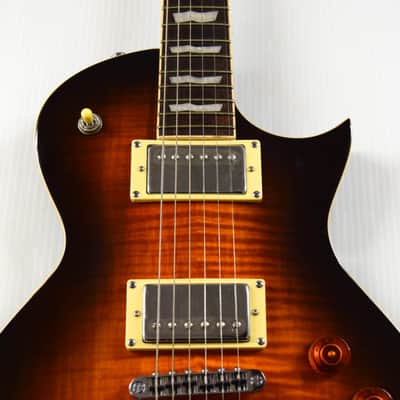ESP LTD EC-256 FM - Dark Brown Sunburst image 2