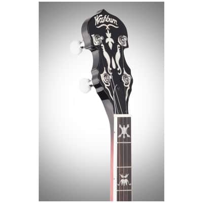 Washburn B16K Banjo with Case image 7