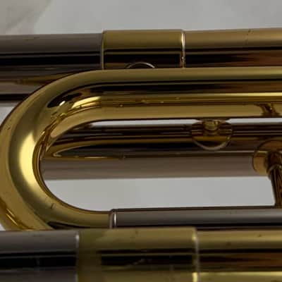 Yamaha YSL-448G Intermediate Bb/F Trombone 2010s - Lacquered Brass image 6