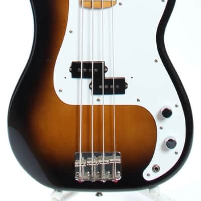 1983 Squier Precision Bass '57 Reissue sunburst image 1