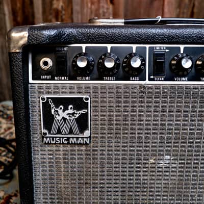 Music Man 110 RD Fifty 50-Watt 1x10" Guitar Combo with Limiter 1982 - 1984 - Black image 2