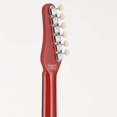 Dolphin Head 6 Pegs [SN 024865]  Danelectro 56 Single Cutaway Guitar Red Danelectro [2.74kg] [01/24] image 5
