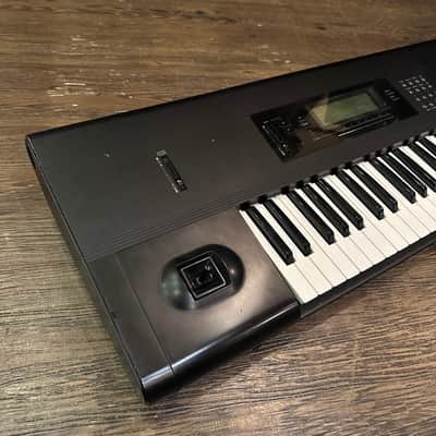 Korg T3 EX 61 key Music Workstation Synthesizer Piano Vintage Keyboard 1990s Black image 2