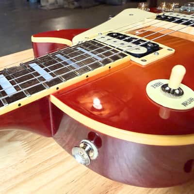 Greco EG59 Cherry Sunburst, 59 LP reissue 1988 - 1991 image 5