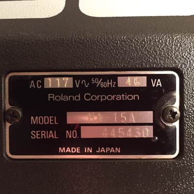 BOSS MA-15A 80s Black image 3