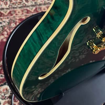 Ibanez AS93FM-TMG Artcore Expressionist 2025 - Present - Transparent Moss Green - NEW image 5