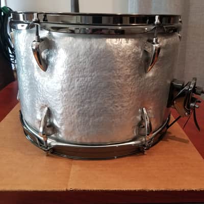 Oriollo Phantom Seamless Hammered Aluminum Snare Drum - 13x9 image 6