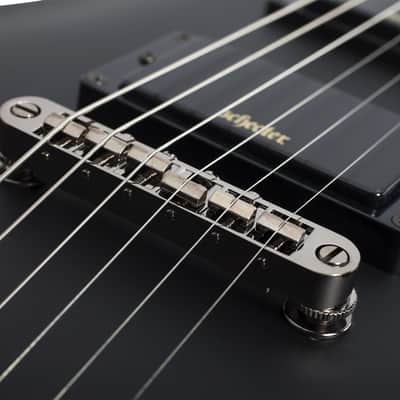 Schecter Demon-6 - Aged Black Satin (3660) image 7
