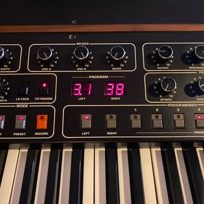 Sequential Prophet T8 76-Key 8-Voice Polyphonic Synthesizer 1983 - 1986 - Black with Wood Sides image 1