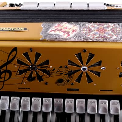 Custom Made Top Professional ACCORDION WELTMEISTER STELLA 120 bass, 16 reg. + Hard Case & New High Quality Leather Shoulder Straps ~ Refurbished - Certificate -VIDEO image 21