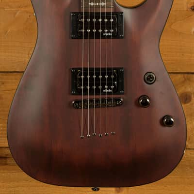 Schecter Omen-6 - Rosewood - Walnut Satin image 3