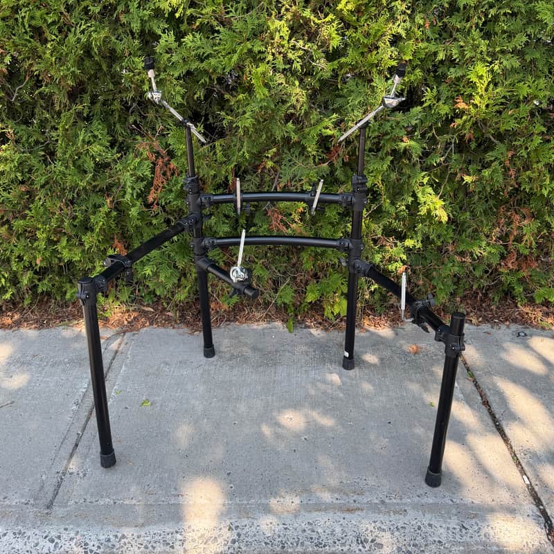 Roland Large MDS9 Electronic Drum Set Rack with all fittings Vdrums image 1