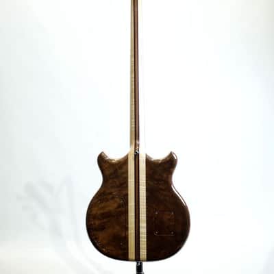 ALEMBIC SCSB4 Stanley Clarke Signature Deluxe Black Walnut Top & Purple LED 2016 image 4