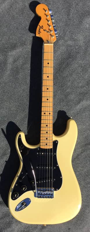 Fender Stratocaster Lefty 1976 Olimpic White Maple Neck image 1