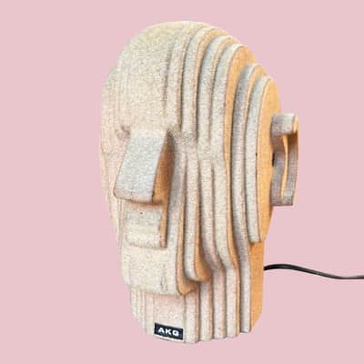 AKG D 99 C "Harry" Binaural Dynamic Microphone 1975 - 1977 - Tan image 2