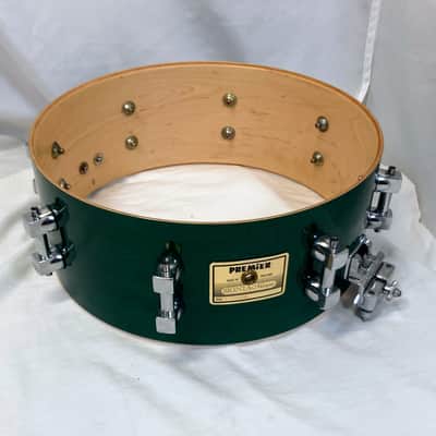 Premier Signia Marquis 5x14 Emerald Green Maple Snare Drum FREE Shipping! image 6