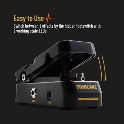 Sonicake Wah/Volume Active  2-in-1 Pedal ,price include the import duty for US buyer image 7