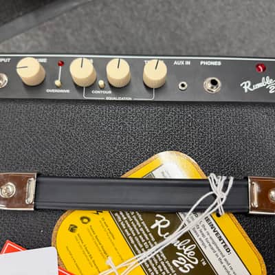 Fender Rumble 25 V3 25-Watt 1x8" Bass Combo 2015 - Present - Black image 5