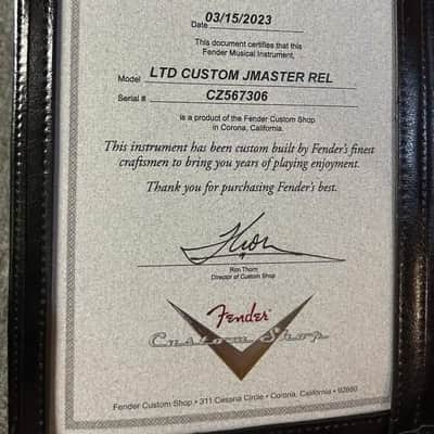 Fender Custom Shop Limited Edition 1962 Jazzmaster Relic 2023 - Relic image 7