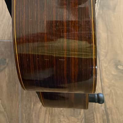 Aria 1974 AC30 Concert Classical Acoustic Guitar with Hard Case image 14