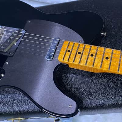 NEW! Fender Custom Shop Flamethrower Telecaster Custom - NOS - Modern Specs - Texas Special Pick-Ups - AAAA Flamed Neck - Black Sparkle - Authorized Dealer - 7.5lbs - G07234 image 2