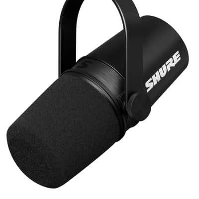 (Mint) Shure MV7X-0601-PK2-K MV7X Mic, XLR Cable, SRH440 Headphones, Gator Desktop Stand image 2