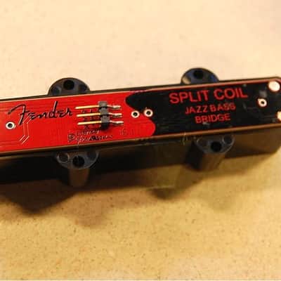 Fender SUPER55 SPLIT COIL JAZZ BASS PICKUP SET, staggered - 2010s image 6