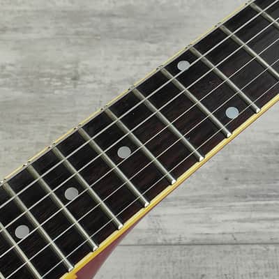 1982 Ibanez Japan AR100 Artist Double Cutaway (Fire Red) image 9