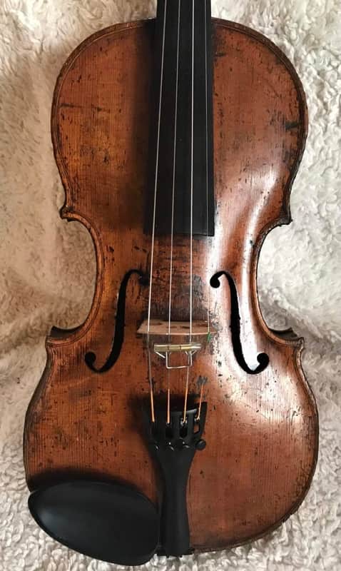 1800-1850ca Saxony/Klingenthal Old Violin 4/4 image 1
