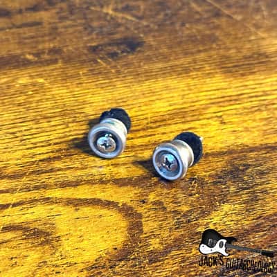 MIJ Heavy Duty Strap Buttons *USED* (1960s - Chrome) image 1
