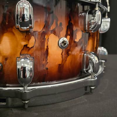 Tama New never played! 14 x 6.5" Walnut/ Birch snare drum 2025 - Molten Brown Burst image 7