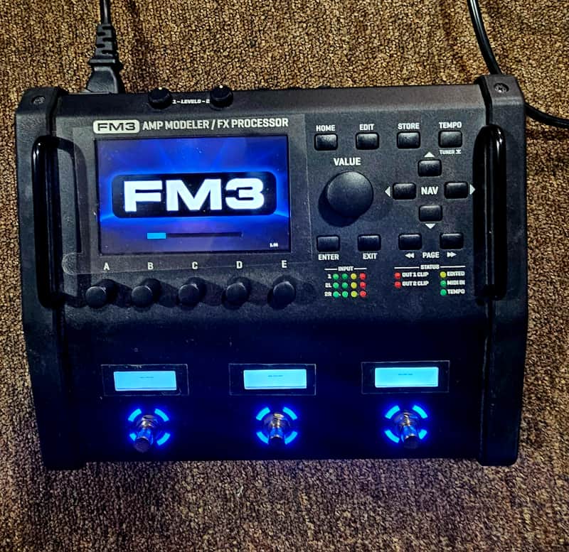 Fractal Audio FM3 Amp Modeler / FX Processor 2020 - 2022 - Black image 1