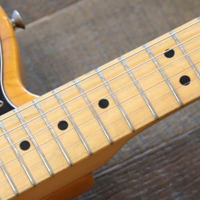 Vintage! 1975 Fender Telecaster Custom Natural Electric Guitar All Original! + OHSC image 8