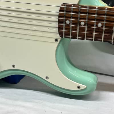 Squier Tom DeLonge Signature Stratocaster Strat Electric Guitar - Surfboard Green image 6