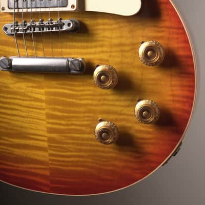 Gibson Custom Shop (2018) Les Paul Standard 1959 Reissue Electric Guitar - Cherry Sunburst, incl. OHSC image 8