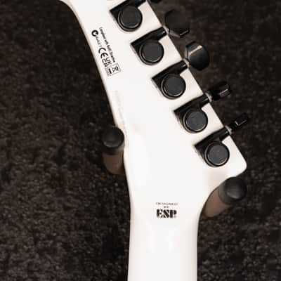 ESP LTD James Hetfield Signature Snakebyte - Snow White image 12