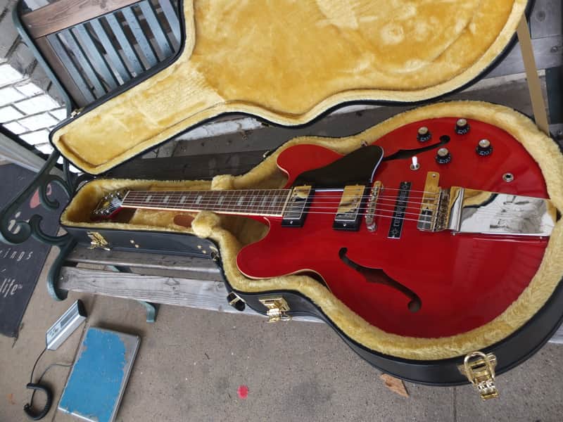 Epiphone Joe Bonamassa '62 ES-335 2022 - Present - Sixties Cherry image 1