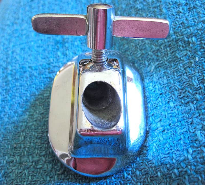 Slingerland Bass Drum Spur Leg Mount Bracket (Right Side) - Vintage (USED) image 1