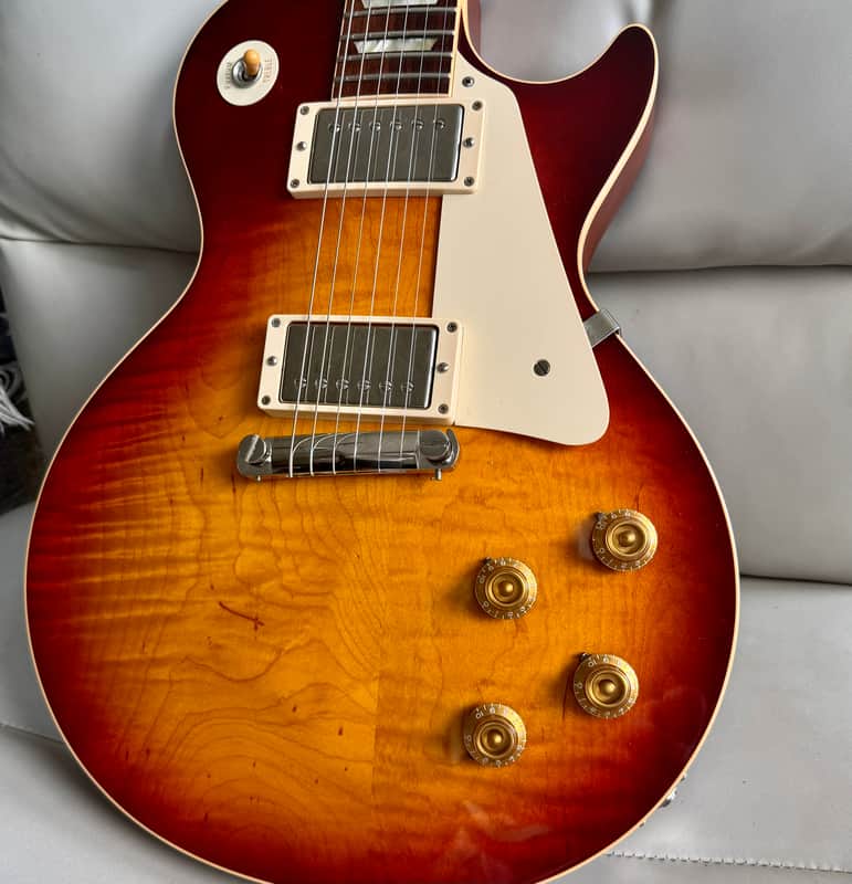 Gibson Custom Shop '55 **HOT MOD** Les Paul 2010 - Cognac Birst VOS _ 1955 Refin Limited Edition image 1