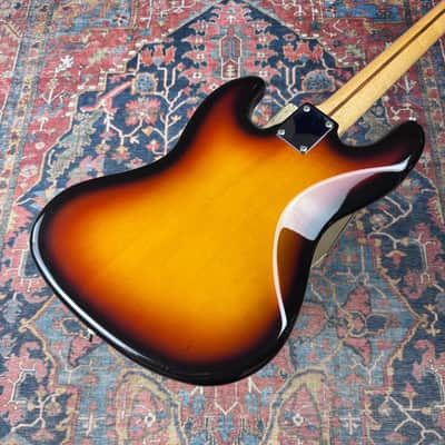 Fender Japan J-Craft Collection Medium Scale Jazz Bass Model JB45-M Sunburst - 2004-05 image 4