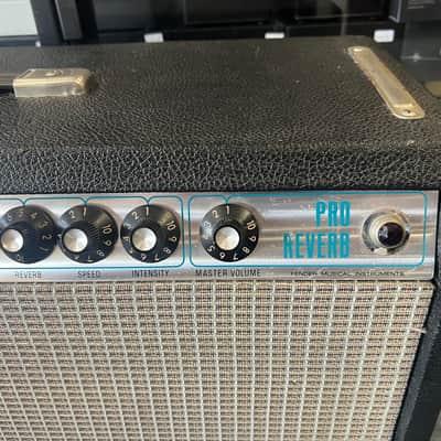 Fender Vintage Silverface Pro Reverb 1978 2-Channel 70-Watt 2x12" Guitar Combo - Just Serviced- Shipping available image 6