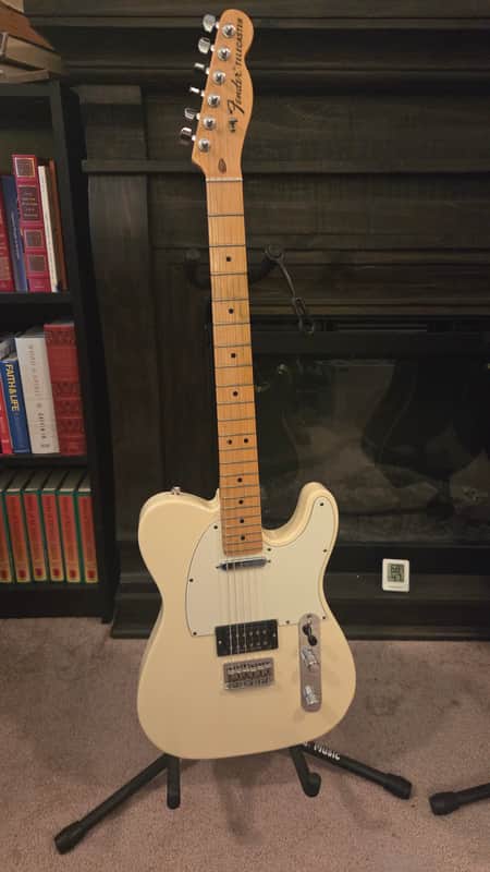 GC USA Pro Telecaster HS, Maple Fingerboard, Olympic White