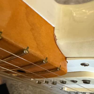 Fender Eric Johnson Stratocaster with Maple Fretboard 2005 - Present - White Blonde image 14