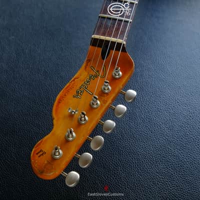Fender Telecaster Nashville Deluxe Series Seafoam Green Aged Relic image 17