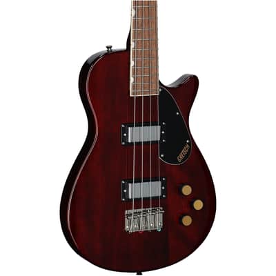 Gretsch Streamliner Jet Club Electric Bass, Walnut Stain image 8