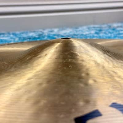 VINTAGE 20” Sabian HH HEAVY Ride 2834g Super Early Model! image 4