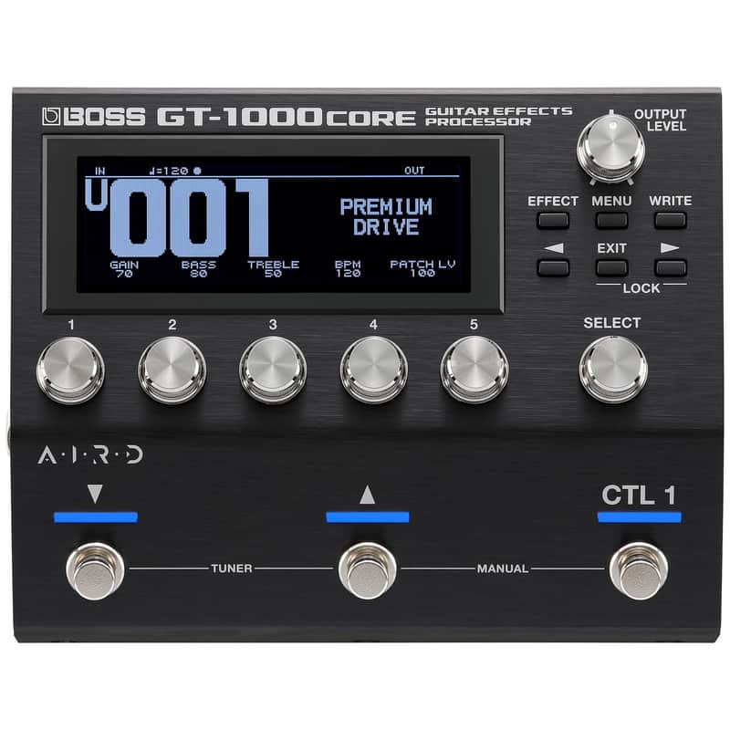 BOSS GT-1000CORE Guitar Effects Processor in a Compact Pedal | Unlimited Sound Creation | Unmatched Sound Quality with 32-Bit AD/DA | 32-Bit Floating-Point Processing | Cutting-Edge AIRD Technology image 1